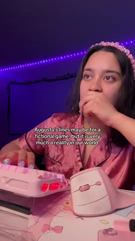 These lines are significant to me because although they were being overcome by the dark tide, which is absolutely dangerous for them, those that are supposed to protect, ironically, became an even greater danger and feels parallel to our politics actually  #wutheringwaves #wuwa #wuwacreator #augusta #iuno 