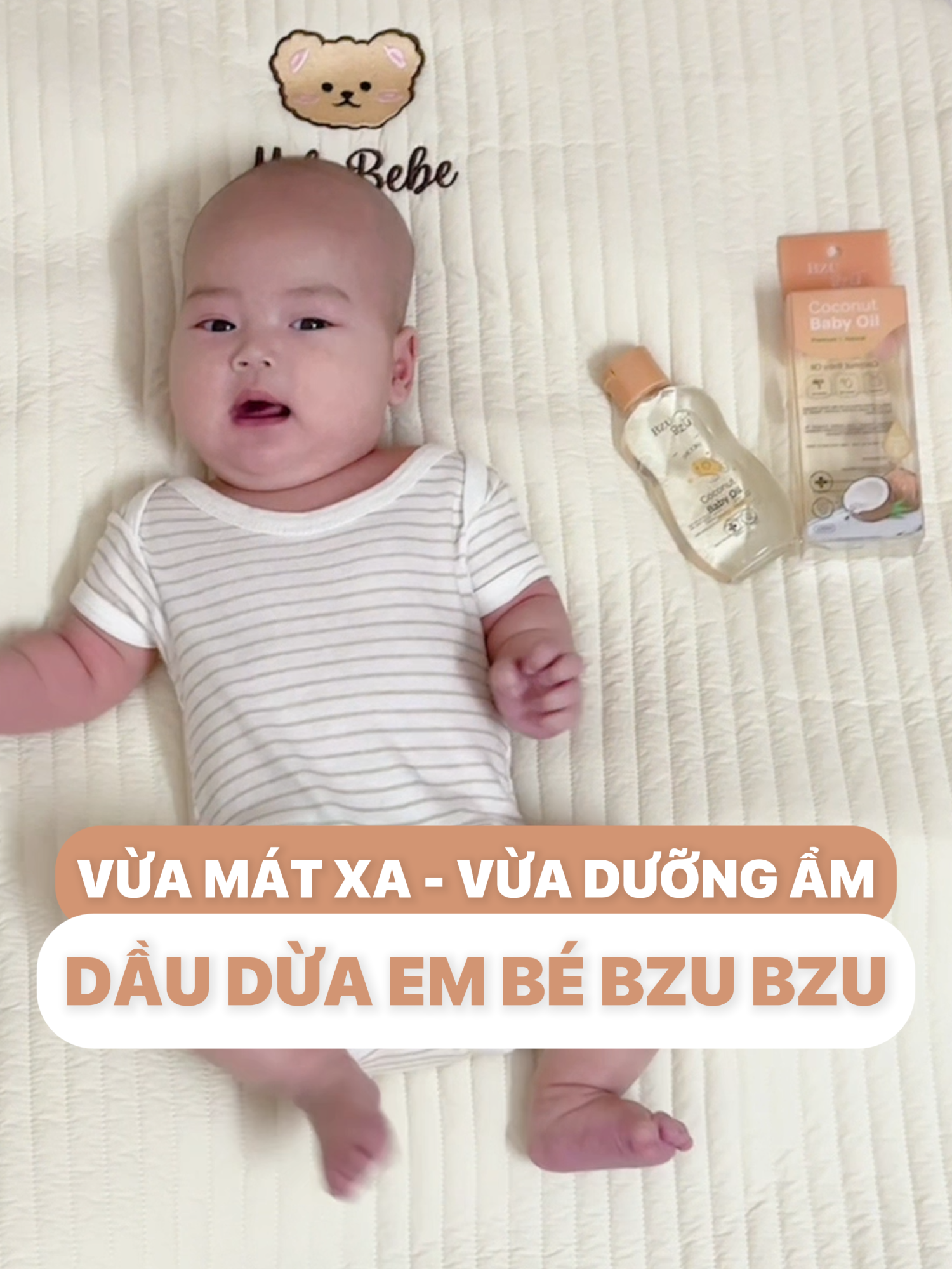 Em dầu dừa đa năng mà mom nào dùng rồi cũng mua đi mua lại đây 💞🥰 #BZUBZU #BZUBZUVietNam #DauduaBZUBZU #Daudua #Mevabe