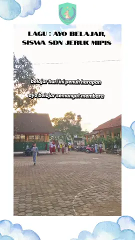✨🎶 Lagu sederhana untuk sekolah kita tercinta, SDN Jeruk Mipis 💚 Semoga selalu jadi tempat indah untuk belajar & bermain 🌱📚 #Sekolahku #SDNJerukMIPIS #LaguSekolah