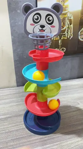 Đồ chơi thả bóng xoay tròn cho bé #dochoigovn #dochoivandong #dochoi #dochoithongminh #dochoithabongxoaytron 