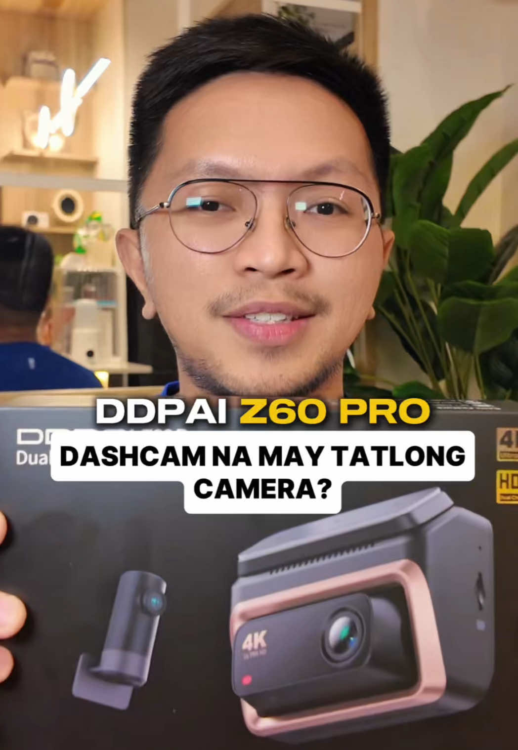 Pinaka latest na dashcam ni DDPAI! 🔥 Grabe tatlong cameras na! 4K UHD na rin! 🤯🚘  The cabin camera is really a highlight for me. It gives me more peace of mind while I'm on the road or while my car is parked. Get yours, nasa yellow basket lang ang link ng dashcam. 😊 #DDPAIZ60Pro #ddpaiph #dashcam #techtok #fyp @DDPAI.PH 