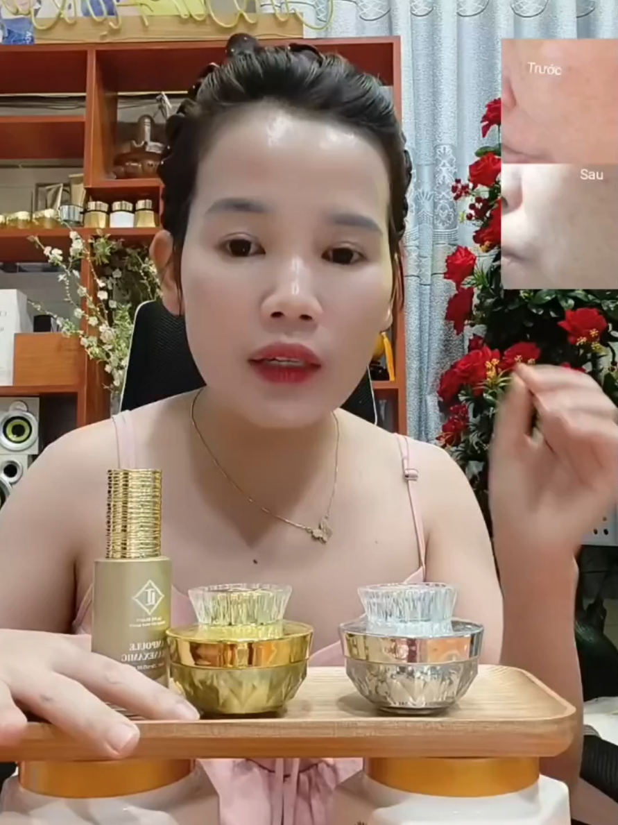Combo bộ dưỡng trắng phục hồi da #cobaholareview #duongda #chamsocda #kemmat #ilovetiktok 