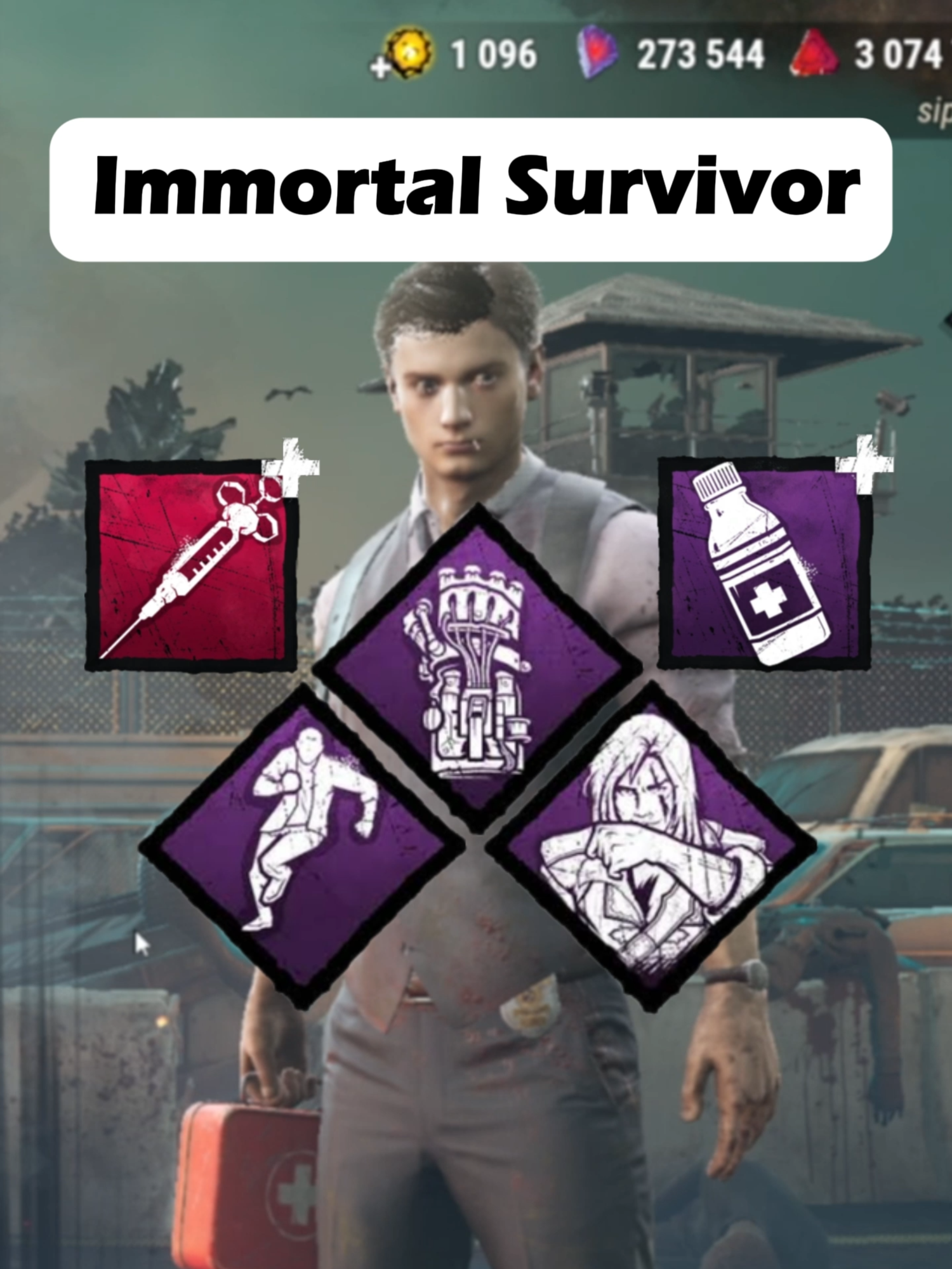 My Immortal Survivor Build is #DBD #deadbydaylight #dbdtiktok #dbdclips #deadbydaylightsurvivor