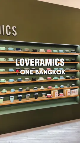 ครั้งแรกในไทย ที่ Loveramics แบรนด์ Ceramics ระดับโลก มาเปิด Pop-Up Store ใจกลางเมือง ที่ One Bangkok ที่รวบรวมผลิตภัณฑ์ทุกแบบ ทุกสี ไว้ที่นี่ที่เดียว เป็นระยะเวลา 6 เดือน อยู่ติดกับ The Summer Coffee ตรงข้าม American Eagle  @Loveramics Thailand @The Summer Company Limited  #Loveramics #TheSummerCoffee #Onebangkok #coffee #coffeetiktok 