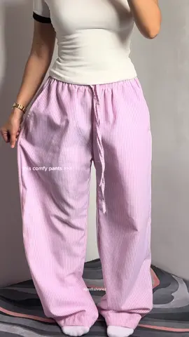 #comfypants #pantsrecommendation #pantsforwomen #stripepants #outfitideas 