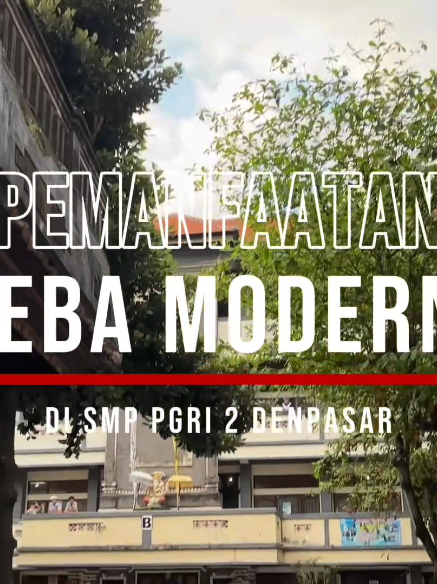 🌱 Dari langkah kecil, lahir perubahan besar. SMP PGRI 2 Denpasar menerapkan teba modern untuk sekolah yang hijau, sehat, dan berbudaya. 💚 #TebaModern #SekolahHijau #GrisdaGreen 