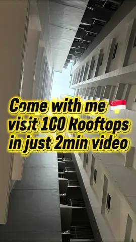 Come with me to visit 100 rooftops in just 2min video #viral #fyp #foryoupage #rooftop #skyline 