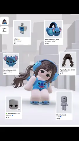 cimit stitch nihh 🩵💙🩵💙🥹 #avaroblox #stitch #mini #blue #roblox 
