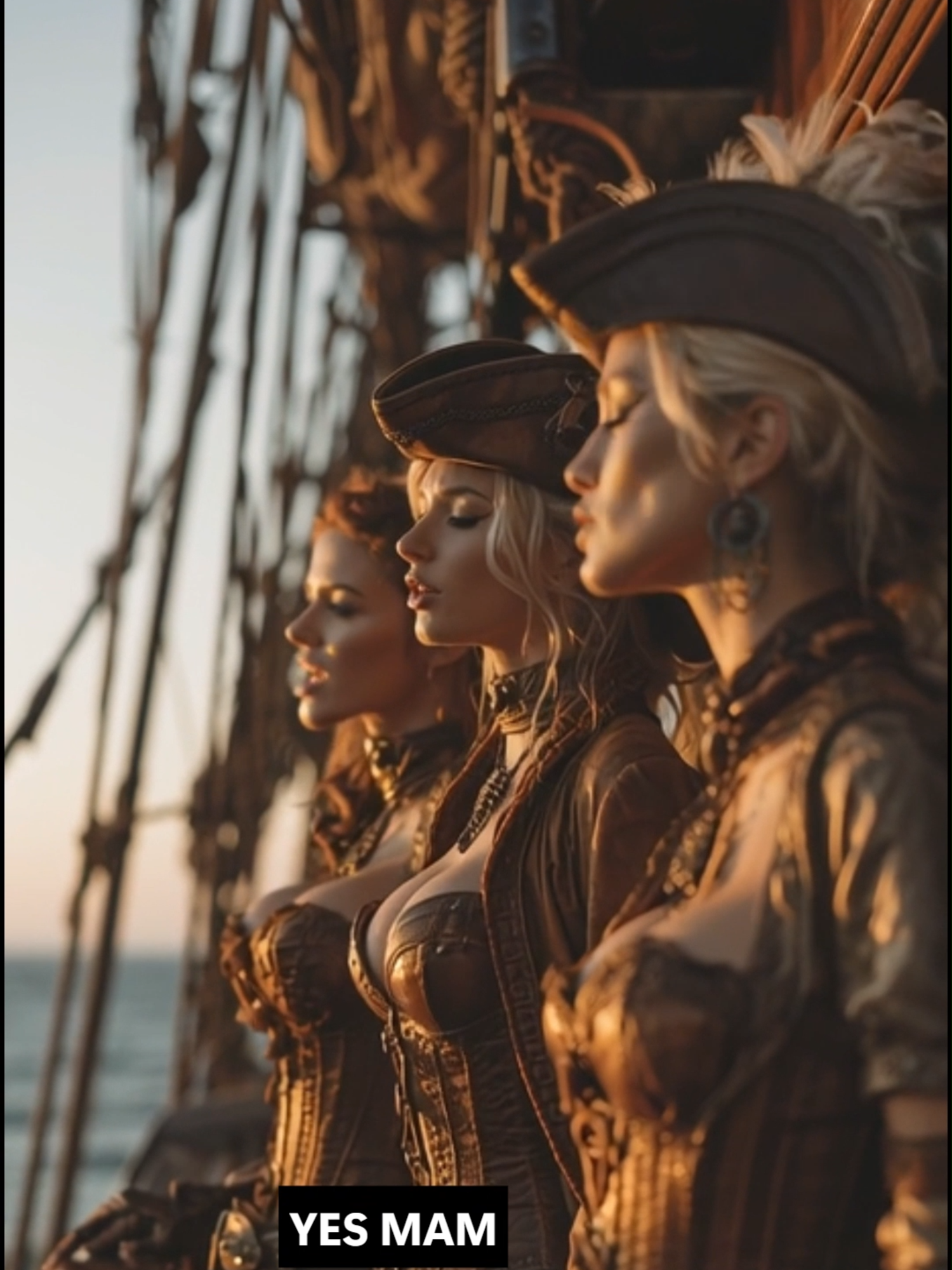 The black beard Hounds Done It. finally done with godforsaken island, pirates let move out to the horizon. #piratesofthecaribbean #creatorsearchinsights2025 #cosplays #piracy #jacksparrow