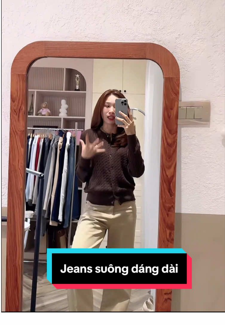 Review chân thực em quần Jeans Suông Dáng Dài Từ Nhà Kelly Nguyen #kellyjeans #kellynguyen #jeans #xuhuong #fashiontiktok 