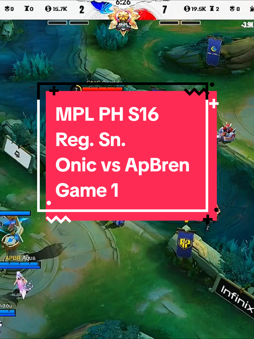 MPL Philippines | Season 16 | Regular Season | Onic vs ApBren Game 1 #mplphilippines #LakasNgPinas  #MLBB #fyp 