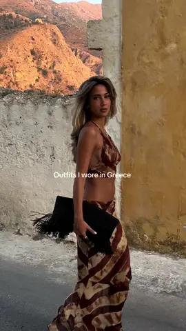 Fashion for the week in greece #outfit #outfitinspo #vacationoutfits #greece