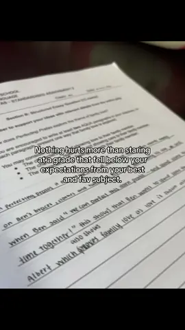 my streak of getting A1/ A2 for a very long time is gone💔💔💔