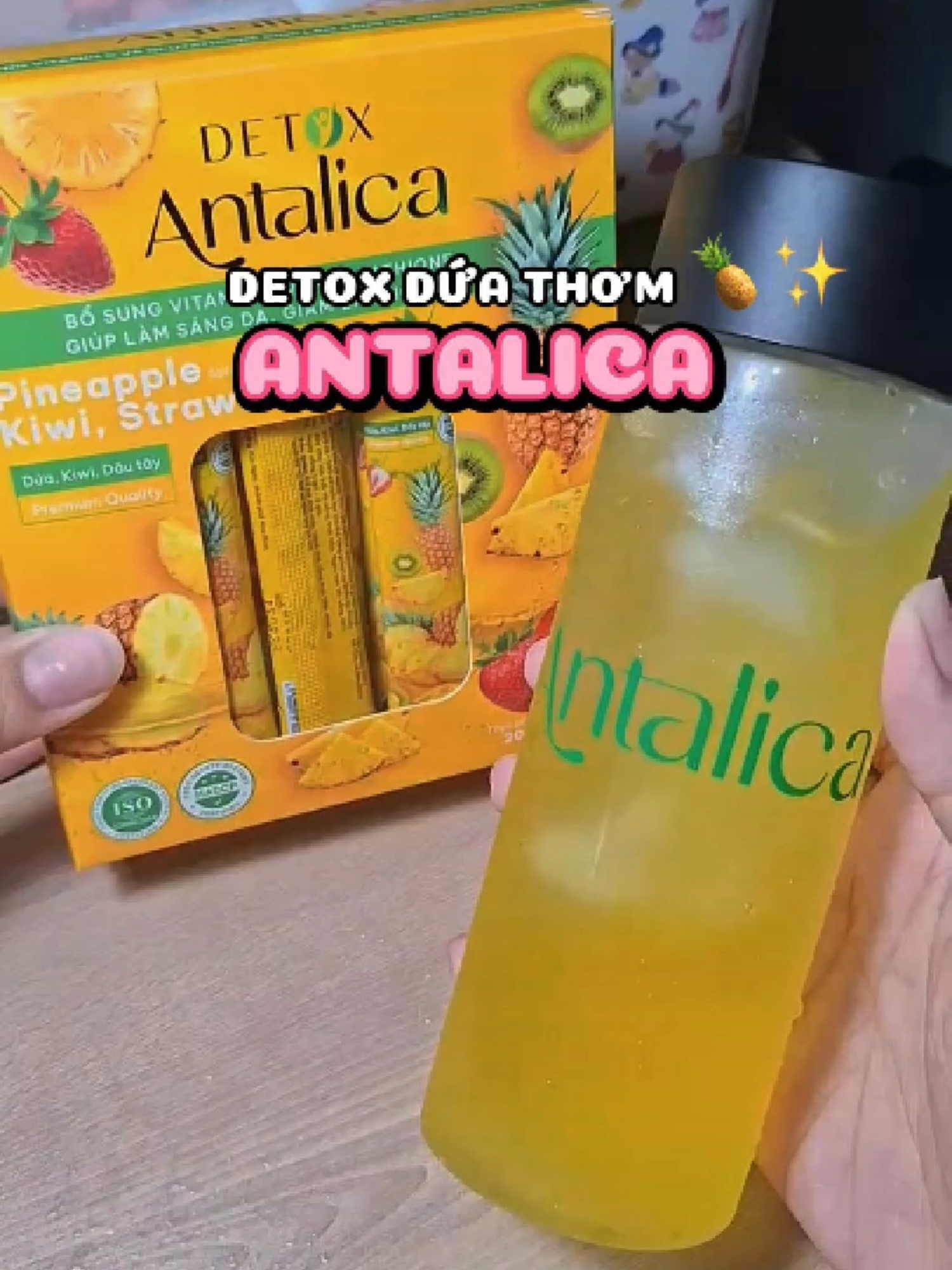 Bí quyết cho cơ thể thơm từ trong ra ngoài ( ˶˘ ³˘)♡ #antalica #detox #duathom #muithomcothe #review #fyp #viral