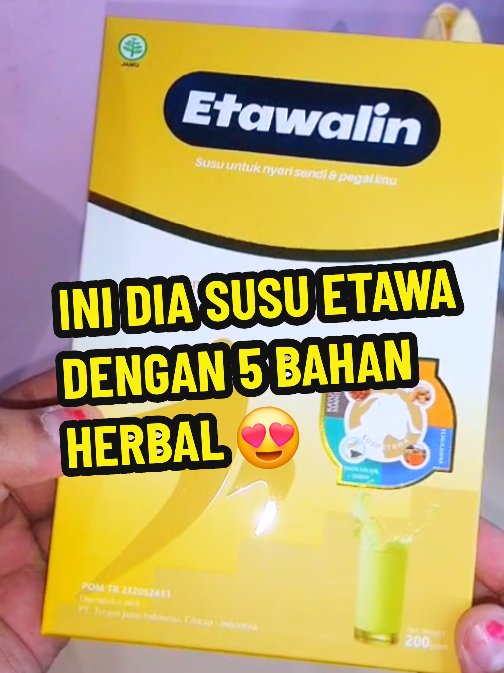 Badan sering pegal & nyeri sendi? Kamu harus coba susu etawalin ini.😍 Dengan 5 bahan herbal alami yang pastinya bikin rasanya juga lebih nikmat.😍 Susu rekomend untuk permasalahan tulang & sendimu. #etawalinoriginal #susuetawa #susutulangherbal #samplegratis #tiktokafiliate 