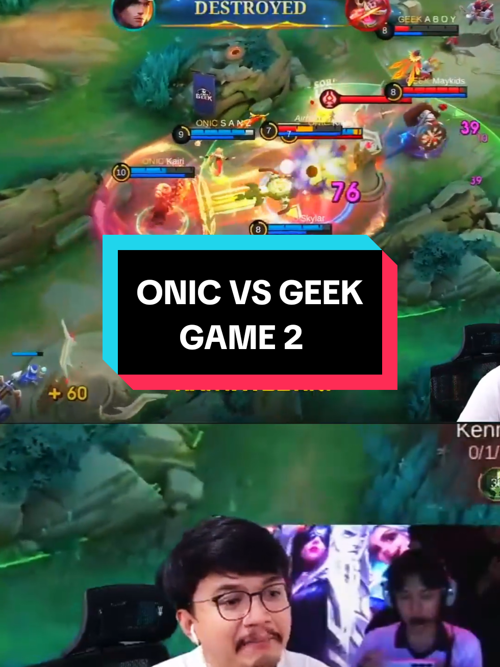 ONIC VS GEEK GAME 2 #mpl #MLBBNEXT2025 #SeasonsEndGiveaway 