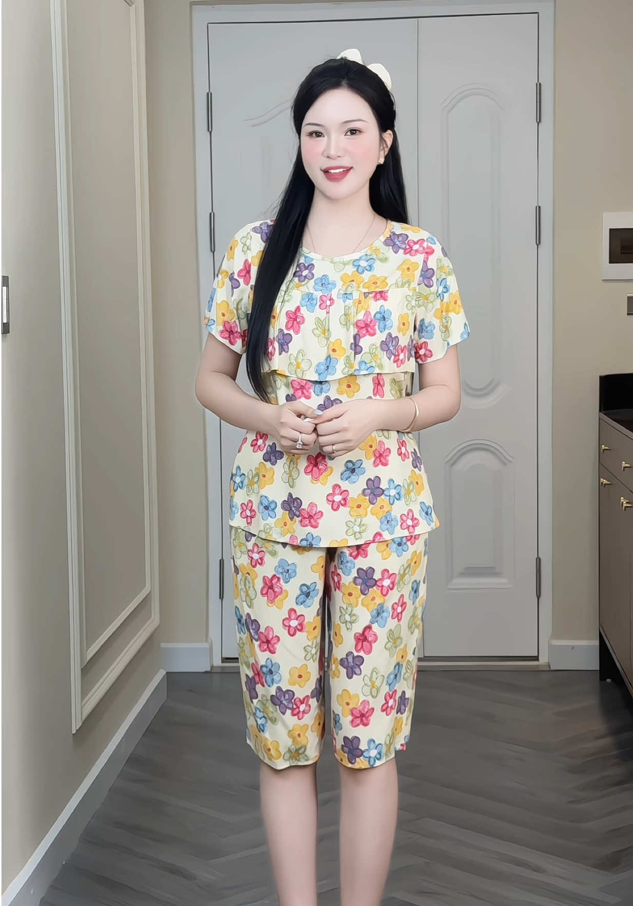 Đồ Bộ Tole Lanh dáng lỡ #champhanreview #pijama 