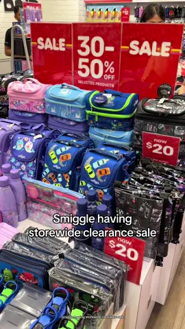Smiggle having clearance sale! Islandwide #sale #clearancesale #fyp #sgsale #sgfyp #singapore #discoversg #schoolsupplieshaul #smiggle #bagsale #warehousesales #sgnews #singaporetiktokers🇸🇬 #singaporetrending 