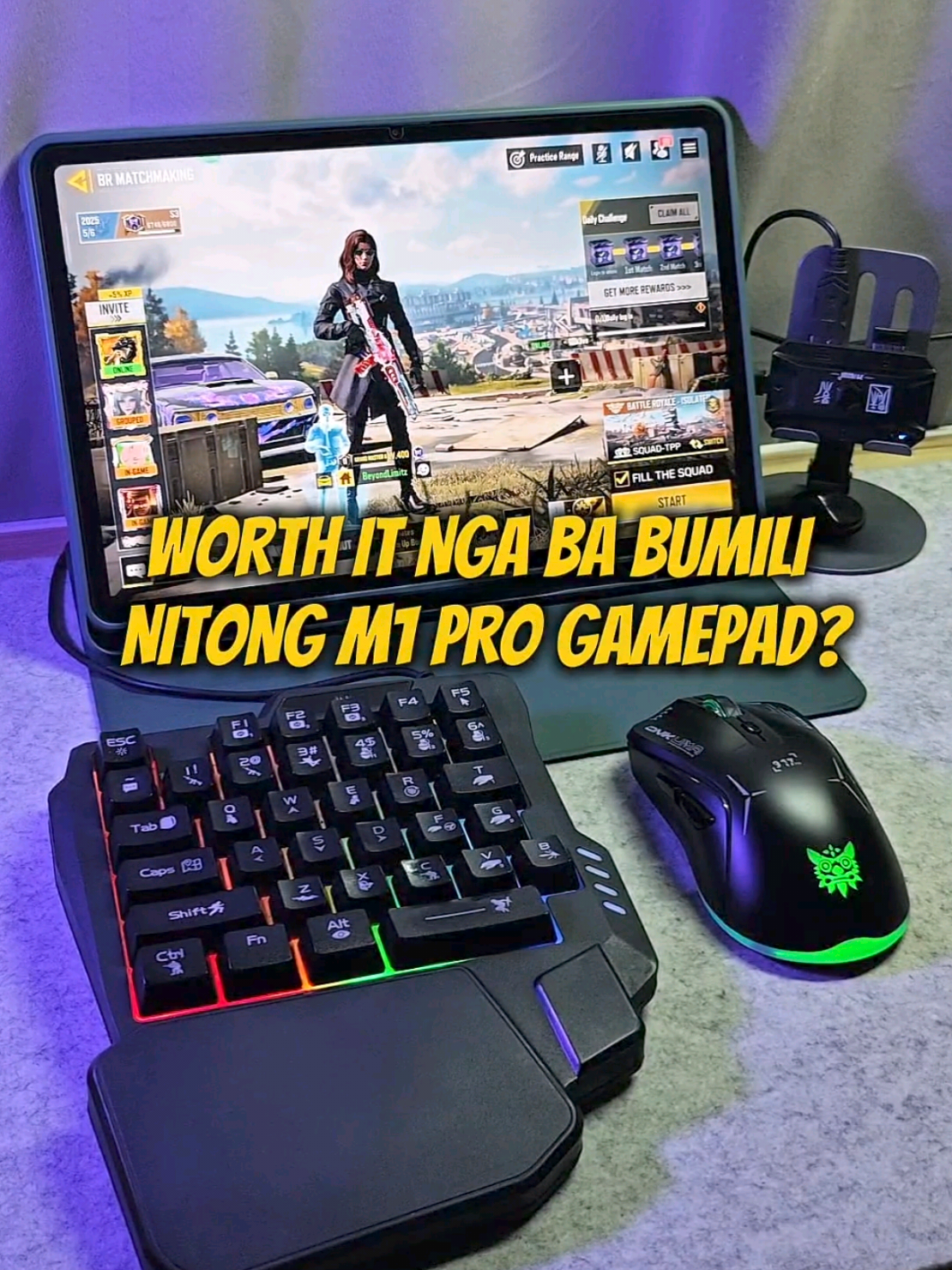 Worth it nga ba bumili nitong m1 pro gamepad? #m1proconverter #m1pro #converter #gamepad #keyboard 