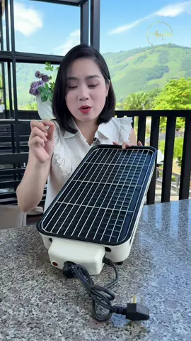 Bếp nướng điện không khói đa năng #bepnuongdien 9