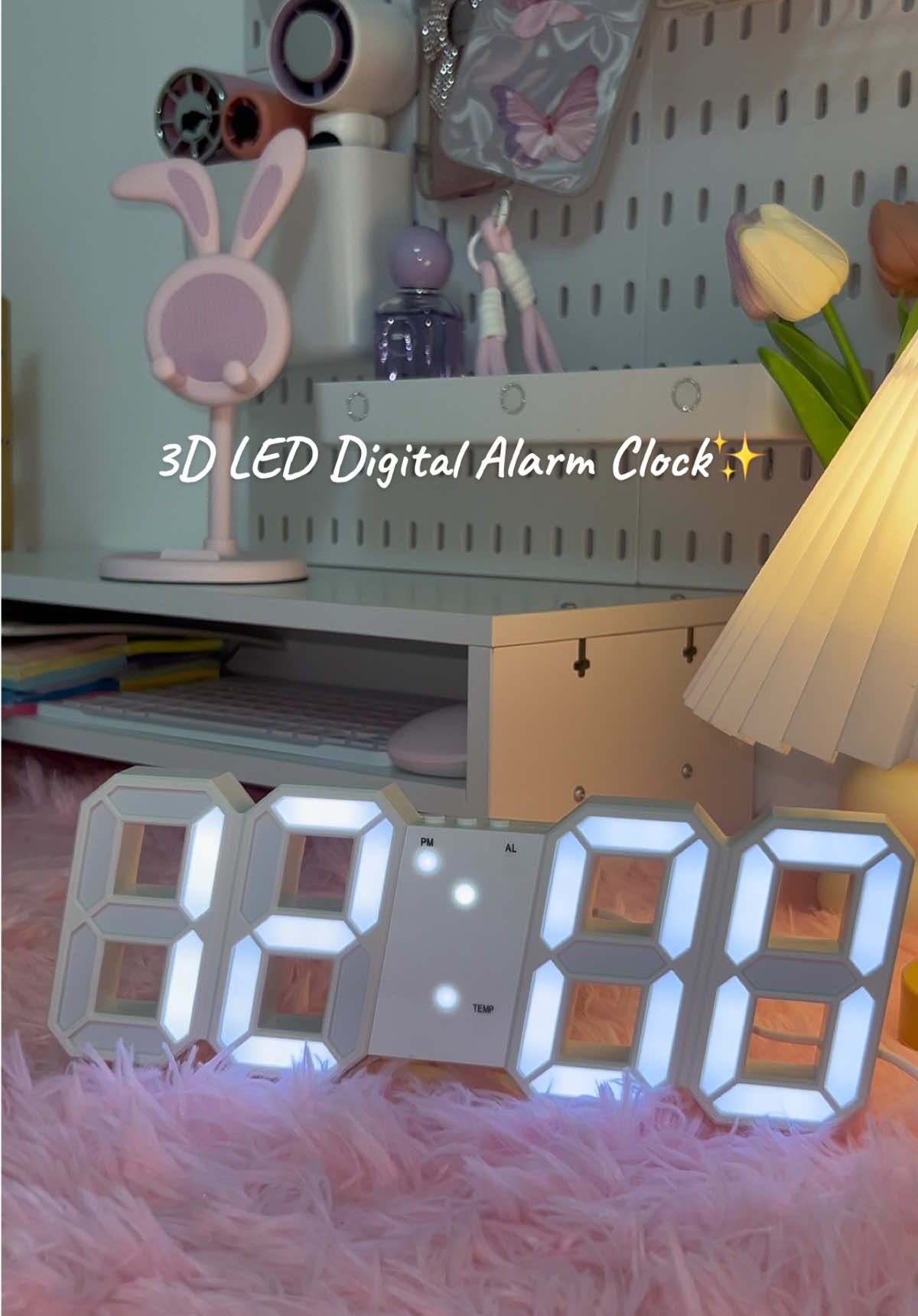 Wow! super ganda talaga nitong 3D Digital Alarm Clock✨🫶  #alarmclock #digitalclock #digitalalarmclock #ledclock #fyp 