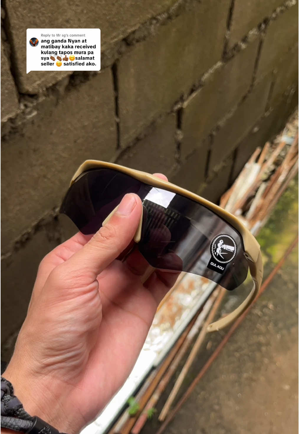 Replying to @Mr sg Thank you din bossing 🫶 #sunglasses #outdoorsunglasses #drivingsunglasses #cyclingsunglass #sportssunglasses 