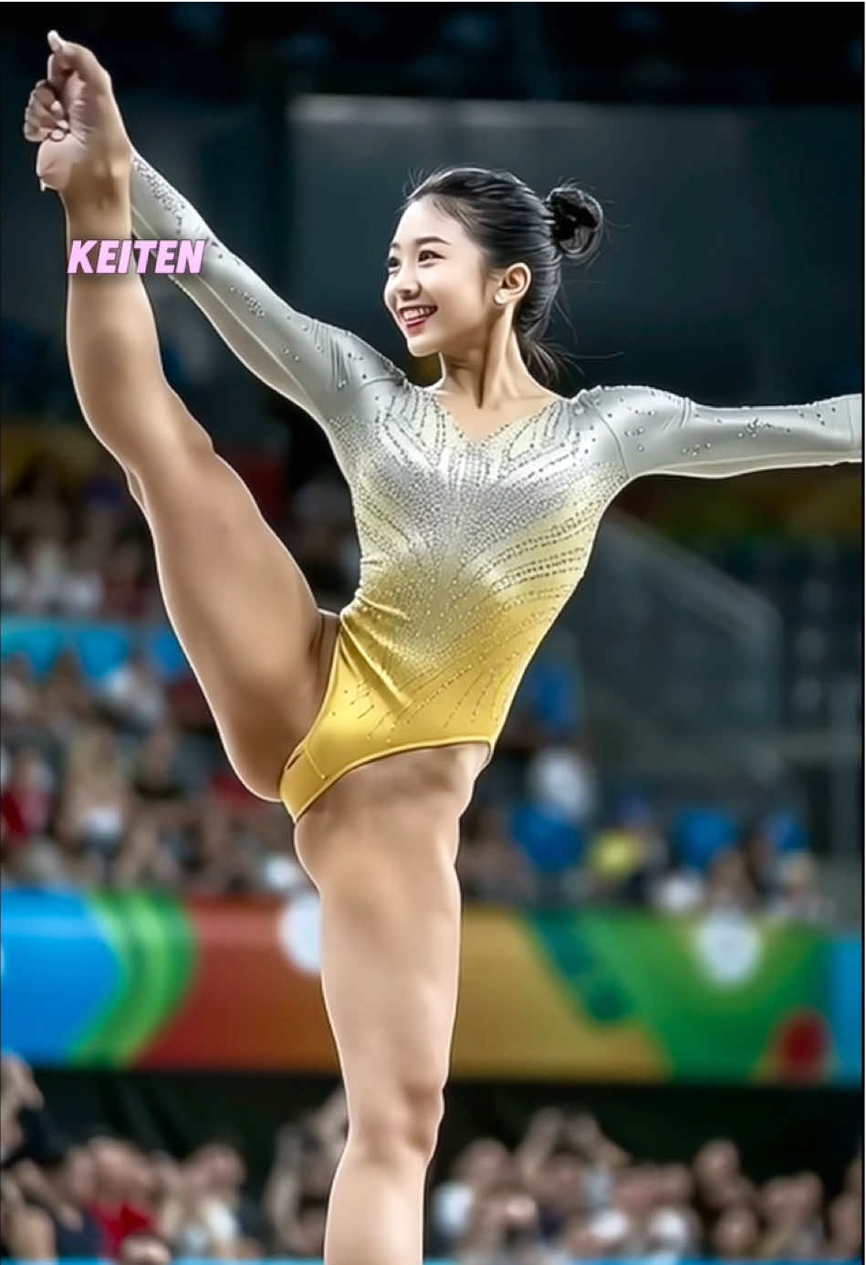#aiathlete #athletics #gymnastics #aigirl #beauty 