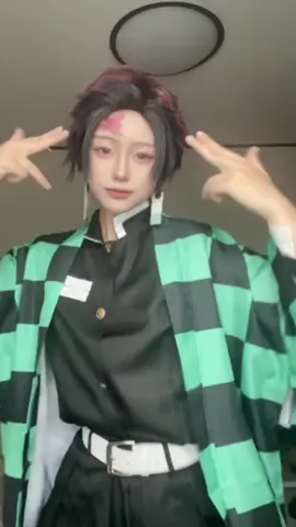 めちゃDハロ行きたーい😭 #demonslayercosplay #kimetsunoyaibacosplay #鬼滅の刃コスプレ #炭治郎コスプレ #cosplay 