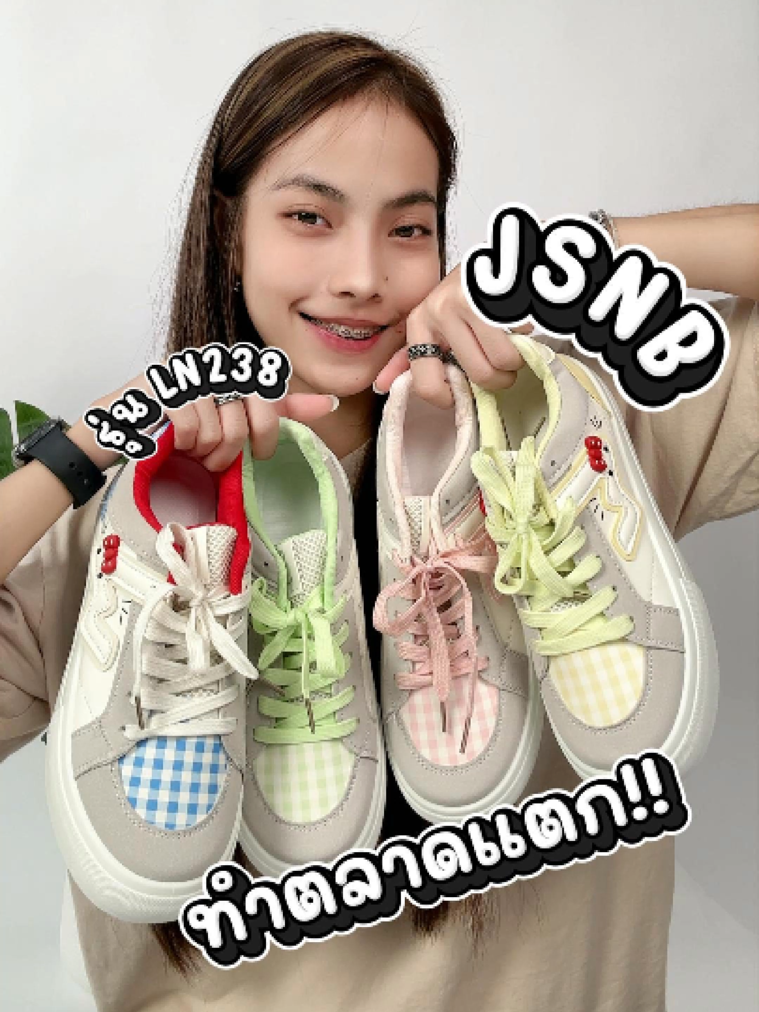 JSNB ออกสินค้าใหม่!เปิดตัวปุ้บหมดปั้บ! ต้องรีบกดด่วนๆ! #รองเท้าผ้าใบ #รองเท้าsneakers #รองเท้าผู้หญิง #มาแรงวันนี้ #ของดีบอกต่อ #JSNB.SHOES #OOTD