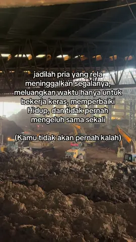 Jadilah pria yang tdk pernah mengeluh,