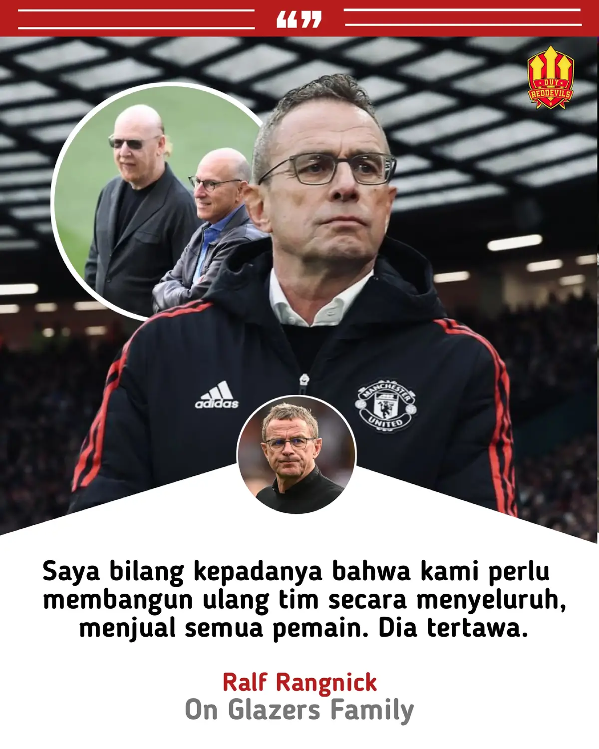 🚨🎙️ Ralf Rangnick: 
