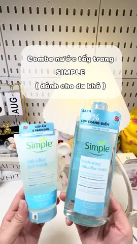 Combo chân ái cho mí nàng da khô nè #simple #taytrangsimple #suaruamatsimple #hoptaccungunilever 