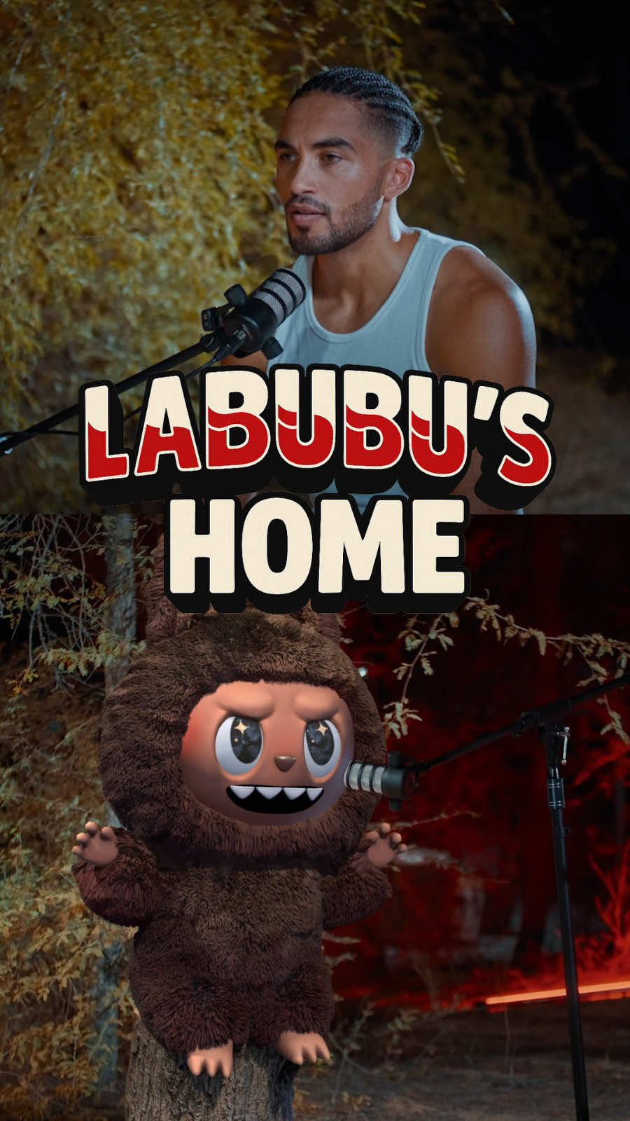 I Was Invited to Labubu’s Home for an Interview #labubu #podcast #ai #cute #popmart 