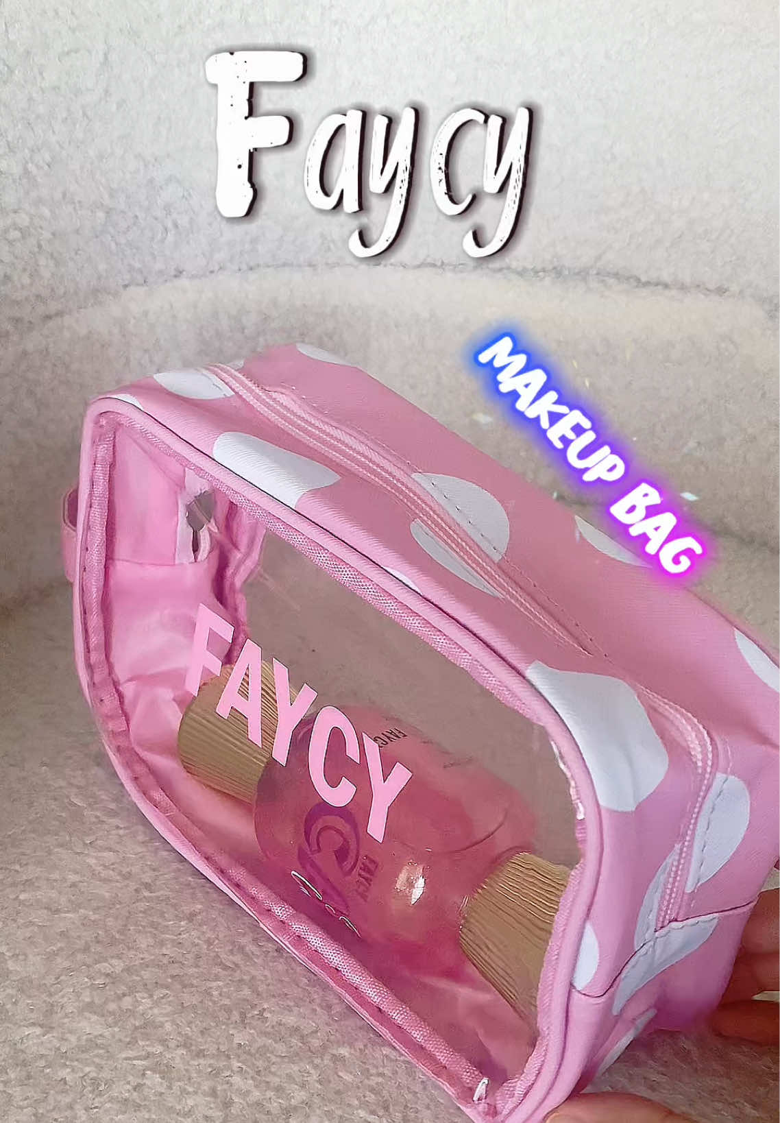 faycy makeup bag . stock limited @FAZ FAYCY @FAYCY #faycy #faycybeauty #faycymakeupbag #makeupbag 
