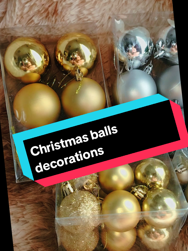 Christmas balls is perfect for our Christmas decor 😍 #christmasball #christmasdecor #decoration #balls 