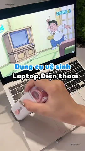 Bộ dụng cụ vệ sinh laptop, điện thoại tiện lém luôn ý #dungcuvesinh#dungcuvesinhbanphim #thaosophiaaa 