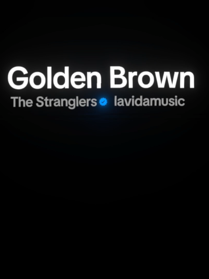 Golden brown #lyrics #songs #music #goldenbrown 