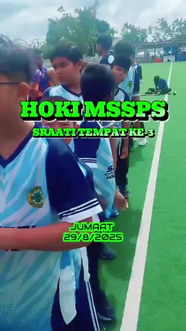 Alhamdulillah..tahniah & syabas pada Cikgu Afif, Cikgu Faizal serta team hoki memenangi tempat ke-3 dalam Hoki MSSPS #hoki #mssps #sraati #perlis #alhamdulillah 