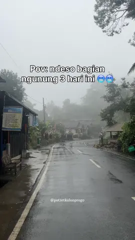 Hujan kabut = mancal kemul 🥶 #potretkulonprogo #kulonprogo #jogja #wates #wisatakulonprogo  