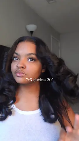 These curls 😍😍😍20” 7x5 150% Density Glueless - Put on & go Wig @uniceamazon #unicehair #wigtok #amazonwigreview #wiginstall #bodywavewigs 