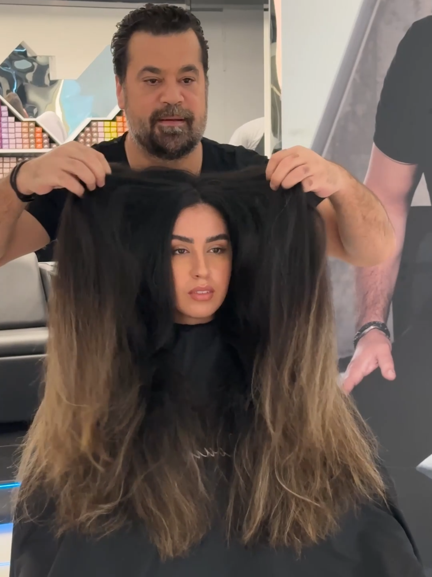 Lighter, brighter, better. #trendy #fyppppppppppppppppppppppp #haircolor #transformation #mounir