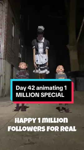 I woke up at 5am to put a maid costume and dance 💀 bro I finna get clowned on BUT THANK U FOR 1 MILLION FOLLOWERS JOIN ME LIVE ON TIKTOK IN 6 MORE HOURS🥡🥡 Yes I did mess up the dance🥀 #1mil #mrbeast #LIVEIncentiveProgram #LIVEwithlowfollowers #PaidPartnership 