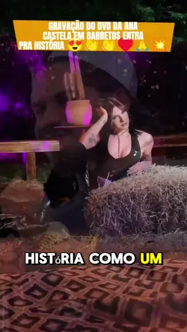 gravação do DVD da Ana Castela em Barretos entra pra história #entretenimento #celebridades #famosos #anacastela #virginia 