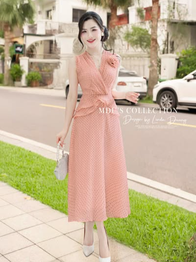 BST MDU5045 NHẸ NHÀNG MÀ CUỐN HÚT – MẪU VÁY KHÓ LÒNG BỎ LỠ. #mdufashion #xuhuong #vayxinh #MDU #mdu #vaythietkecaocap