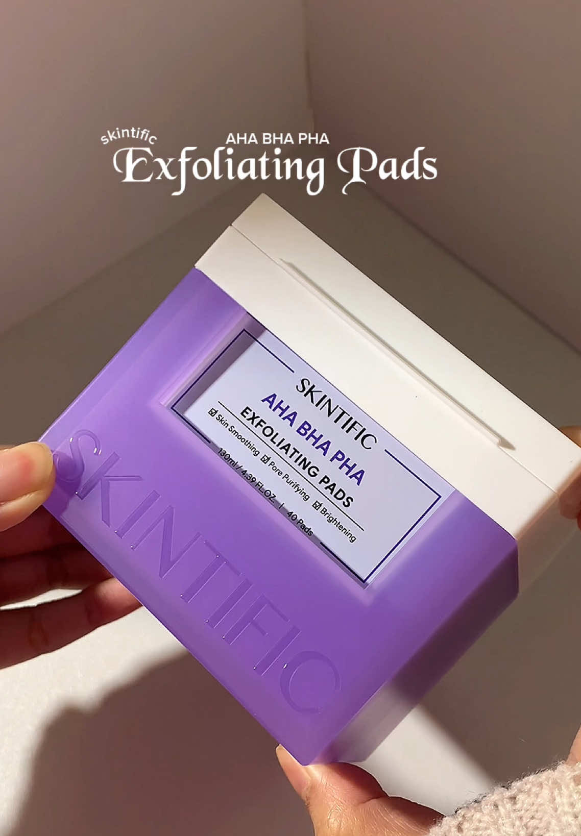 add to cart siap siap! 🛒 #skintificmy #skintificnewlaunch #tonerpad #chickenskin #exfopadskintific 