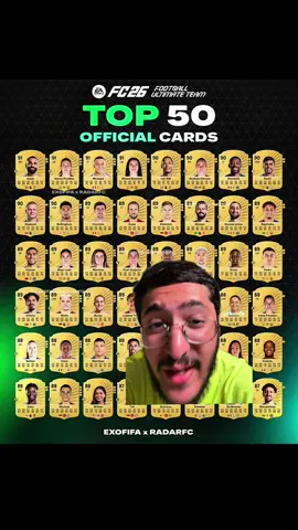 رأيكم في افضل ٥٠ بطاقة لفيفا ٢٦؟؟ + مين اشتراها؟؟ #fc26 