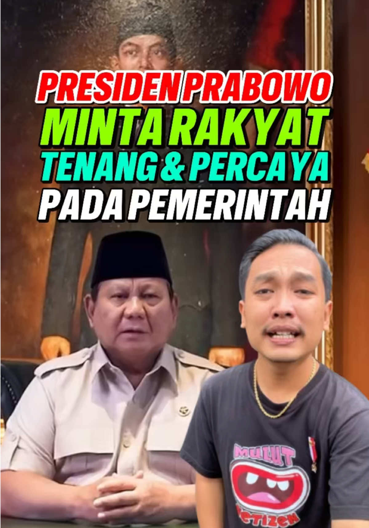 Presiden Prabowo Minta Masyarakat Tenang dan Percaya Pada Pemerintah, Presiden Akan Melakukan Yang Terbaik Untuk Rakyat, Mencatat Dan Menindaklanjuti Keluh Kesah Masyarakat  Sumber Informasi Berita dan Video : Kementerian Sekretariat Negara RI @Kementerian Sekretariat Negara #presiden #prabowo #demo #dpr 