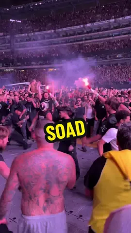 The kids with the flairs are legends 🤘. System of a Down brought down the house. #systemofadown #korn #toxicity #metlifestadium 