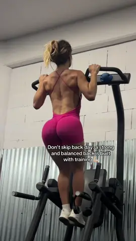 Remember: don’t skip back day 💪🏼 #backday 