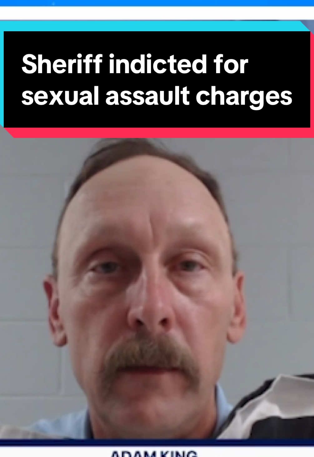 The Johnson County sheriff is on administrative leave after being indicted and booked into jail on Wednesday on sexual harassment and retaliation charges. The accusations against King stem from conduct that allegedly occurred over the past 18 months. Records show he was arrested by his own deputies and booked into his own jail. DETAILS: The report states he told his subordinates they needed to wear makeup to work, made comments about their weight, clothing, and physical appearance, and would give benefits or perks to the married women who agreed to spend time with him. King allegedly remarked to one woman that if she kept losing weight, he would 